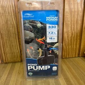 Black Pond Pump for Medium Ponds